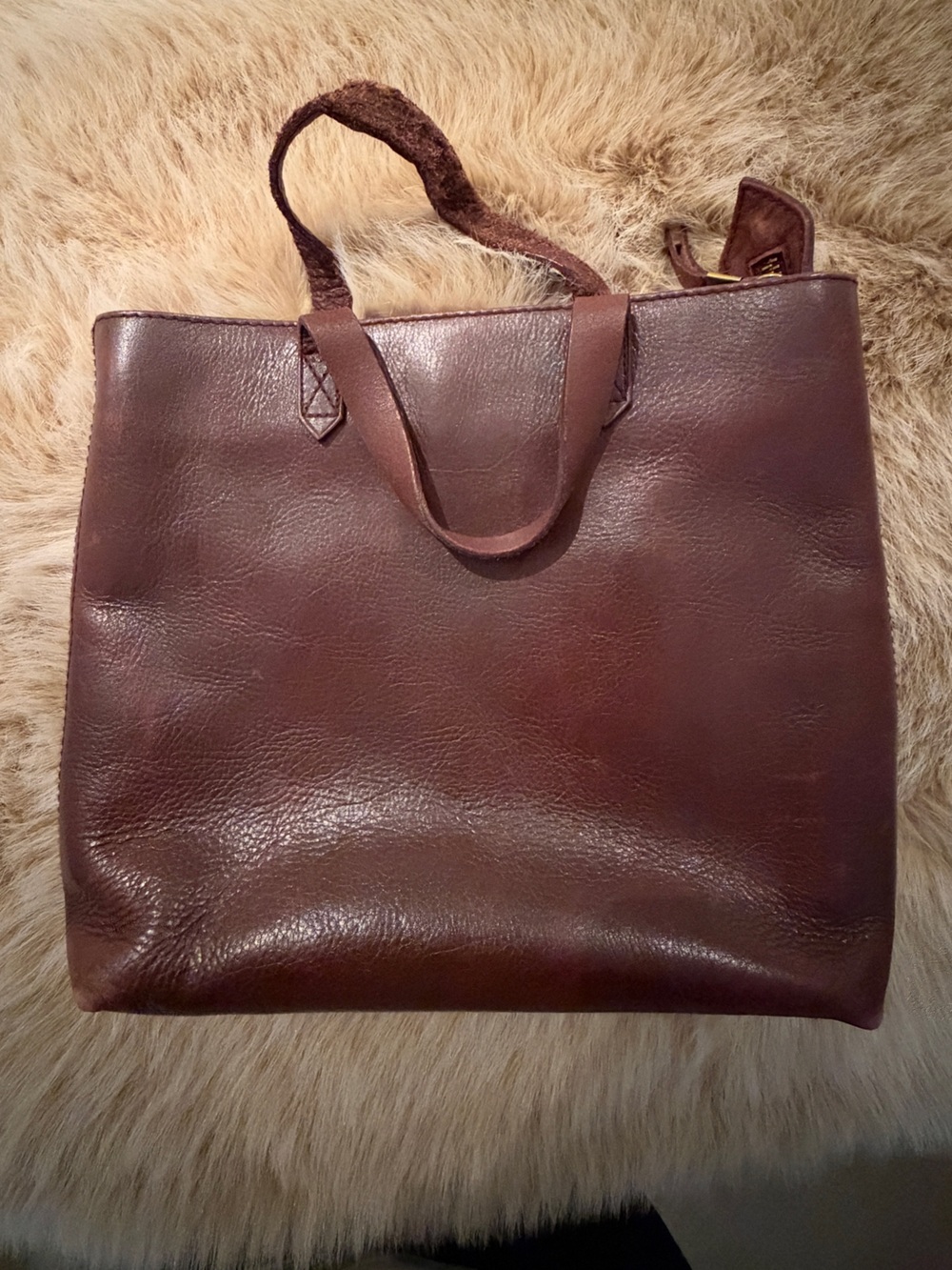 Madewell Zip Top Transport Tote